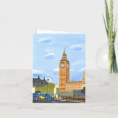 Big Ben Einladung (Rückseite)