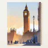 Big Ben Elizabeth Tower | London England UK Planer (Rückseite)