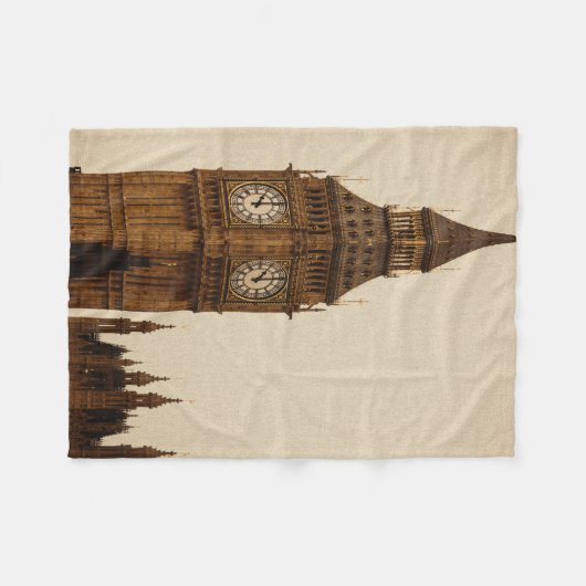 Big Ben Fleecedecke (Vorderseite (Horizontal))