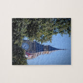 Big Ben Flüchtigen Blicke Through the Trees - 8x10 Puzzle (Horizontal)