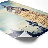 Big Ben Fotodruck (Ecke)