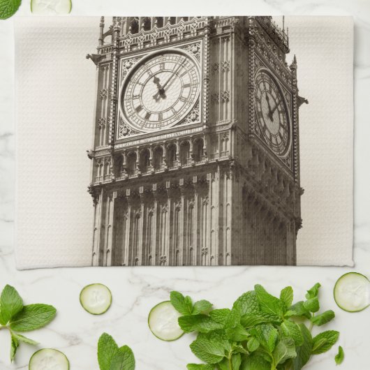 Big Ben Geschirrtuch (Gefaltet)
