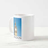 Big Ben-Glockenturm Kaffeetasse (Vorderseite Links)