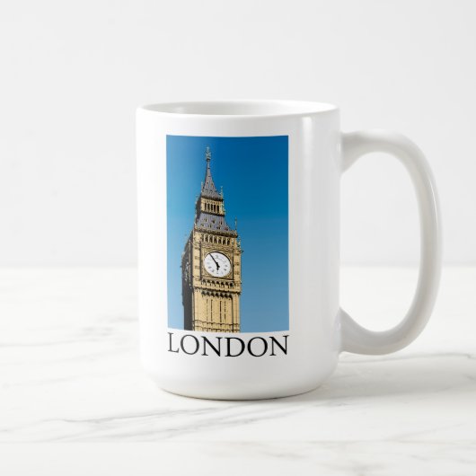 Big Ben-Glockenturm Kaffeetasse (Rechts)