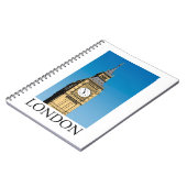 Big Ben-Glockenturm Notizblock (Linke Seite)