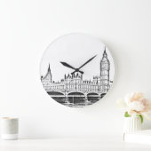 Big Ben Große Wanduhr (Zuhause)