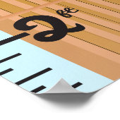 Big Ben Growth Chart Poster (Ecke)