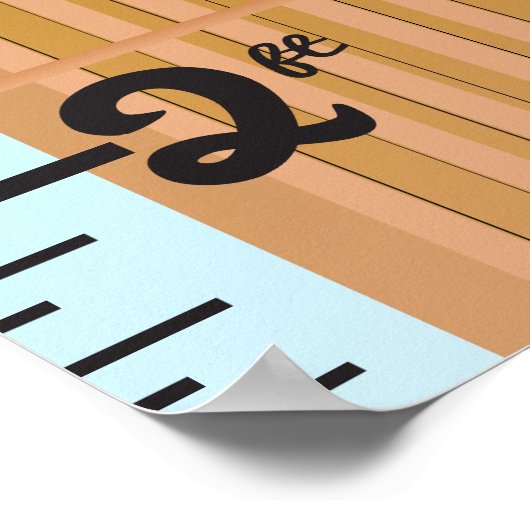 Big Ben Growth Chart Poster (Ecke)