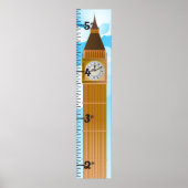 Big Ben Growth Chart Poster (Vorne)