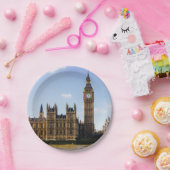 Big Ben, Häuser des Parlaments, London Pappteller (Party)