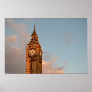 Big Ben im London-Plakatdruck Poster