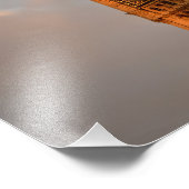 Big Ben im Londoner Foto drucken (Ecke)