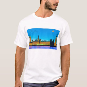 Big-Ben-Image für den T - Shirt von Männern