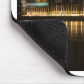 Big ben in der Nacht Mousepad (Ecke)