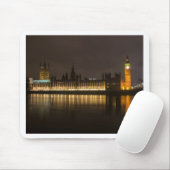 Big ben in der Nacht Mousepad (Mit Mouse)