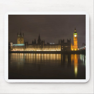 Big ben in der Nacht Mousepad