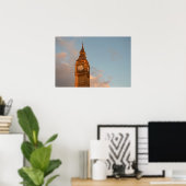Big Ben in London als Plakatdruck Poster (Heimbüro)