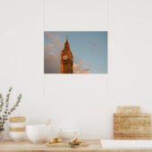 Big Ben in London als Plakatdruck Poster (Küche)
