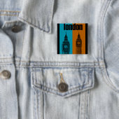 Big Ben in London Button (Beispiel)