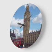 Big Ben in London, England Wall Clock Große Wanduhr (Winkel)