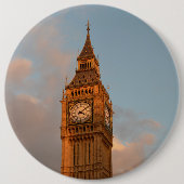 Big Ben in London-Knopf Button (Vorderseite)
