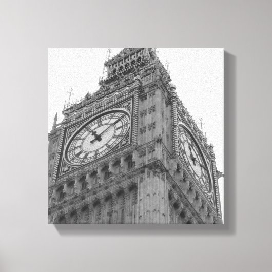 Big Ben in London Leinwanddruck (Vorderseite)