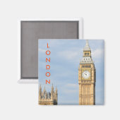 Big Ben in London Magnet (Vorderseite/Rückseite)