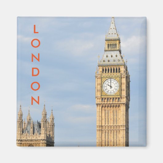Big Ben in London Magnet (Vorne)
