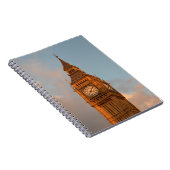 Big Ben in London-Notizbuch Notizblock (Rechte Seite)