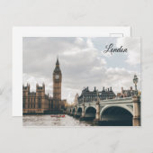 Big Ben in London Postkarte (Vorne/Hinten)
