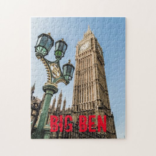 Big Ben in Westminster London-Geschenk Puzzle (Vertikal)