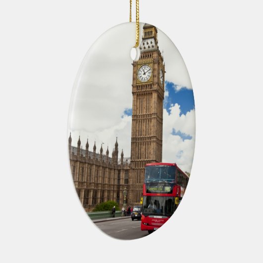 Big Ben Keramik Ornament (Rechts)