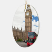 Big Ben Keramik Ornament (Links)