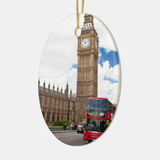 Big Ben Keramik Ornament (Links)