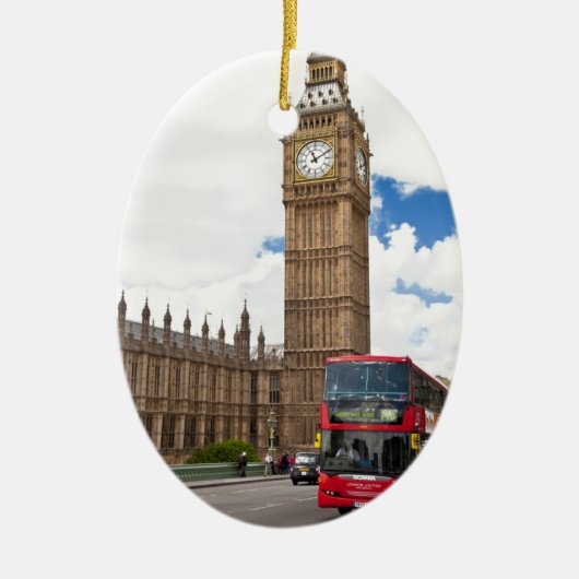 Big Ben Keramik Ornament (Vorne)