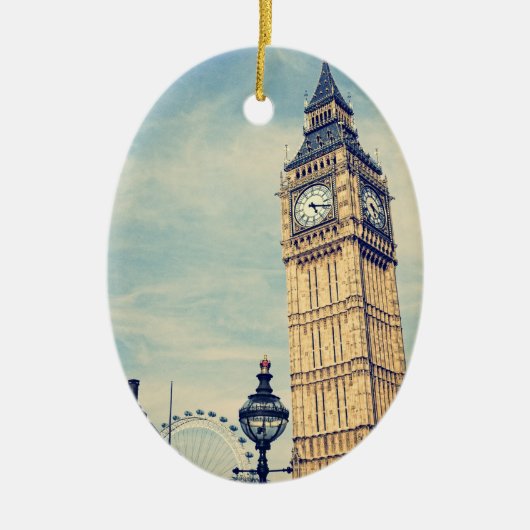 Big Ben Keramikornament (Vorne)