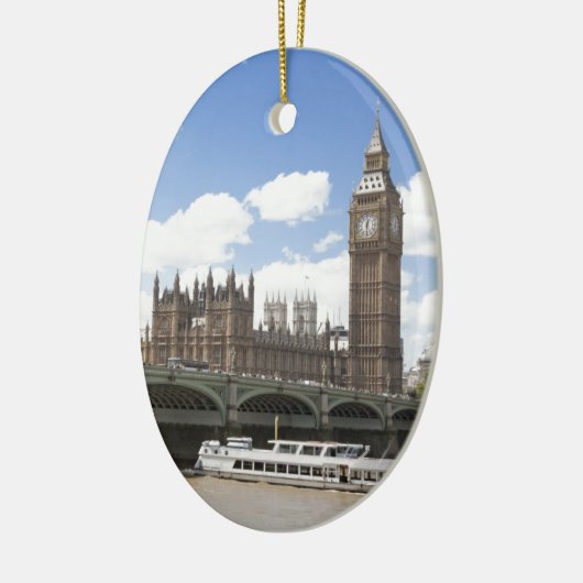 Big Ben Keramikornament (Links)
