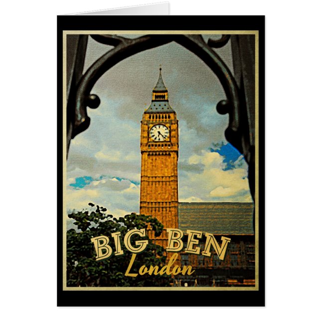 Big Ben London (Vorne)