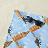 Big Ben London Beach Handtuch (Beispiel)