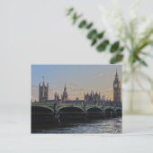 Big Ben London Brautparty Game Postcard Postkarte (Stehend Vorderseite)