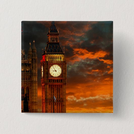 BIG BEN LONDON BUTTON (Vorderseite)