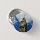 Big Ben, London, England Button (Vorne & Hinten)