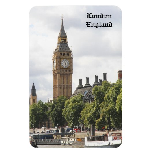 Big Ben, London England, Fotografie Magnet (Vertikal)