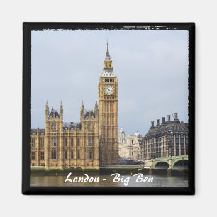 Big Ben, London, England (Kühlschrankmagnet) Magnet