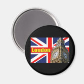 Big Ben - London - England Magnet (Vorderseite/Rückseite)