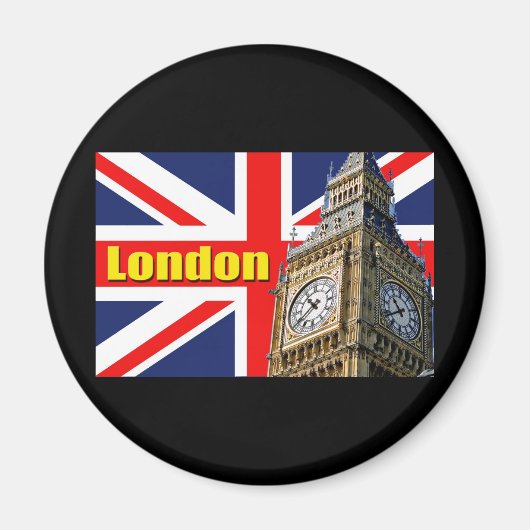 Big Ben - London - England Magnet (Vorne)