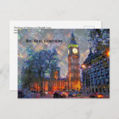 Big Ben, London England Postcard Postkarte (Vorne/Hinten)