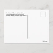 Big Ben, London England Postcard Postkarte (Rückseite)