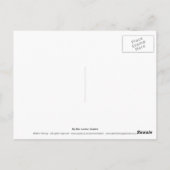 Big Ben, London, England Postkarte (Rückseite)