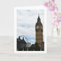 Big Ben & London Eye, England